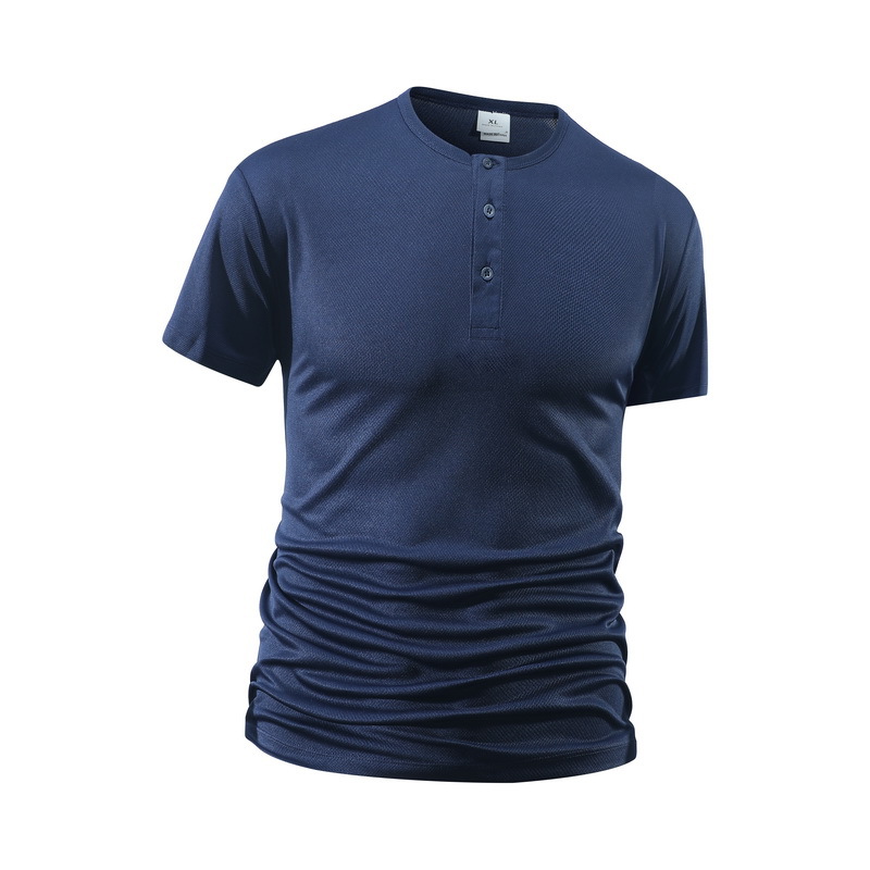 Летние мужские однотонные спор – обзор и цена Shirt Camp Collar