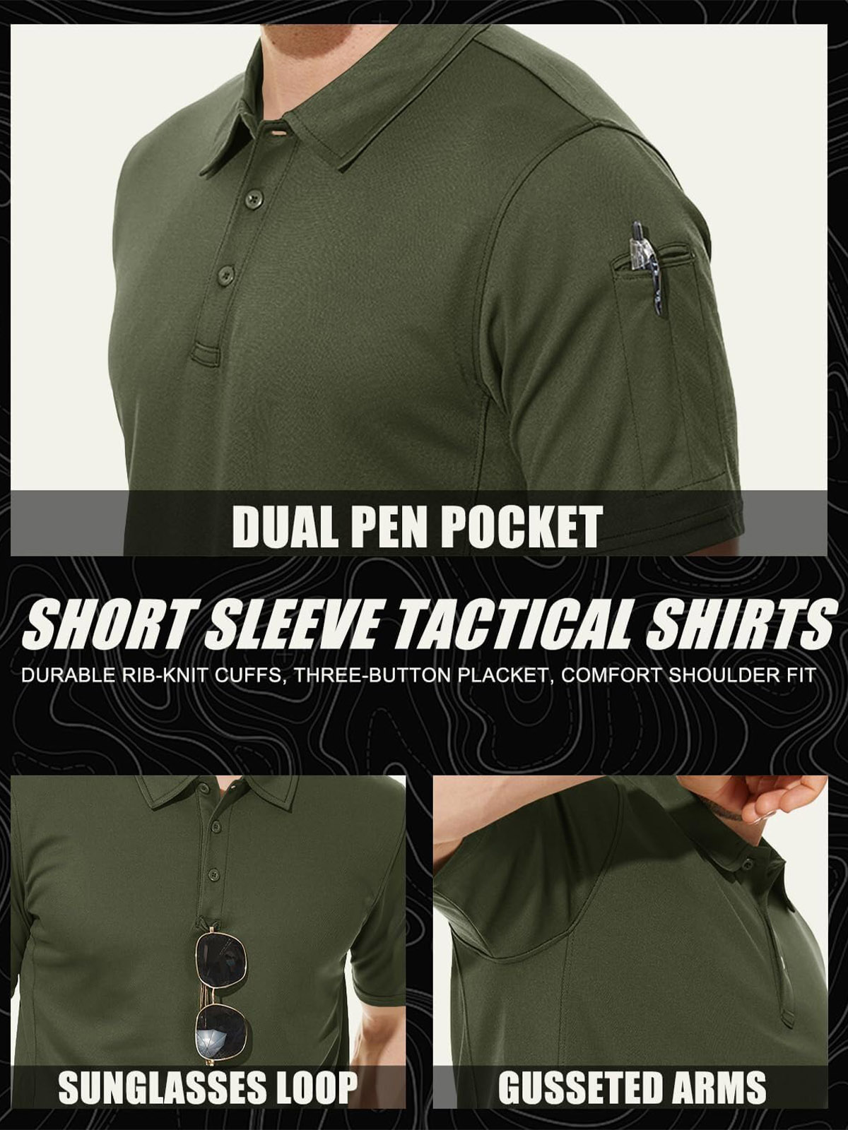 Мужские рубашки-поло MAGCOMSEN – обзор и цена Polo Shirt Pique